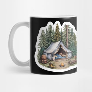 Woodland Camp: Serene Sanctuary Mug